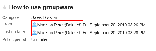 Image of "(Deleted user)" after the user name