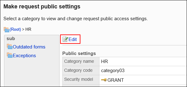 Image of the link to 'Edit'