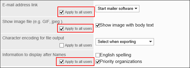 Image showing the selection of "Apply to all users" checkbox