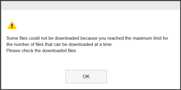 Image displaying a message telling you that some attachments are not downloaded