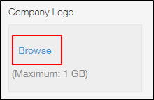 Screenshot: Clicking "Browse" to attach files