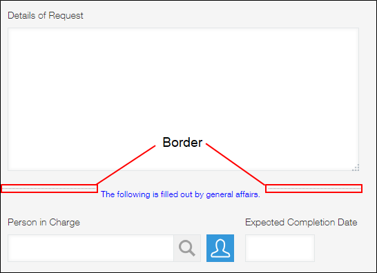 Example of borders