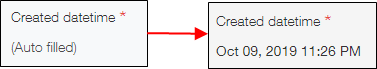 Created datetime field